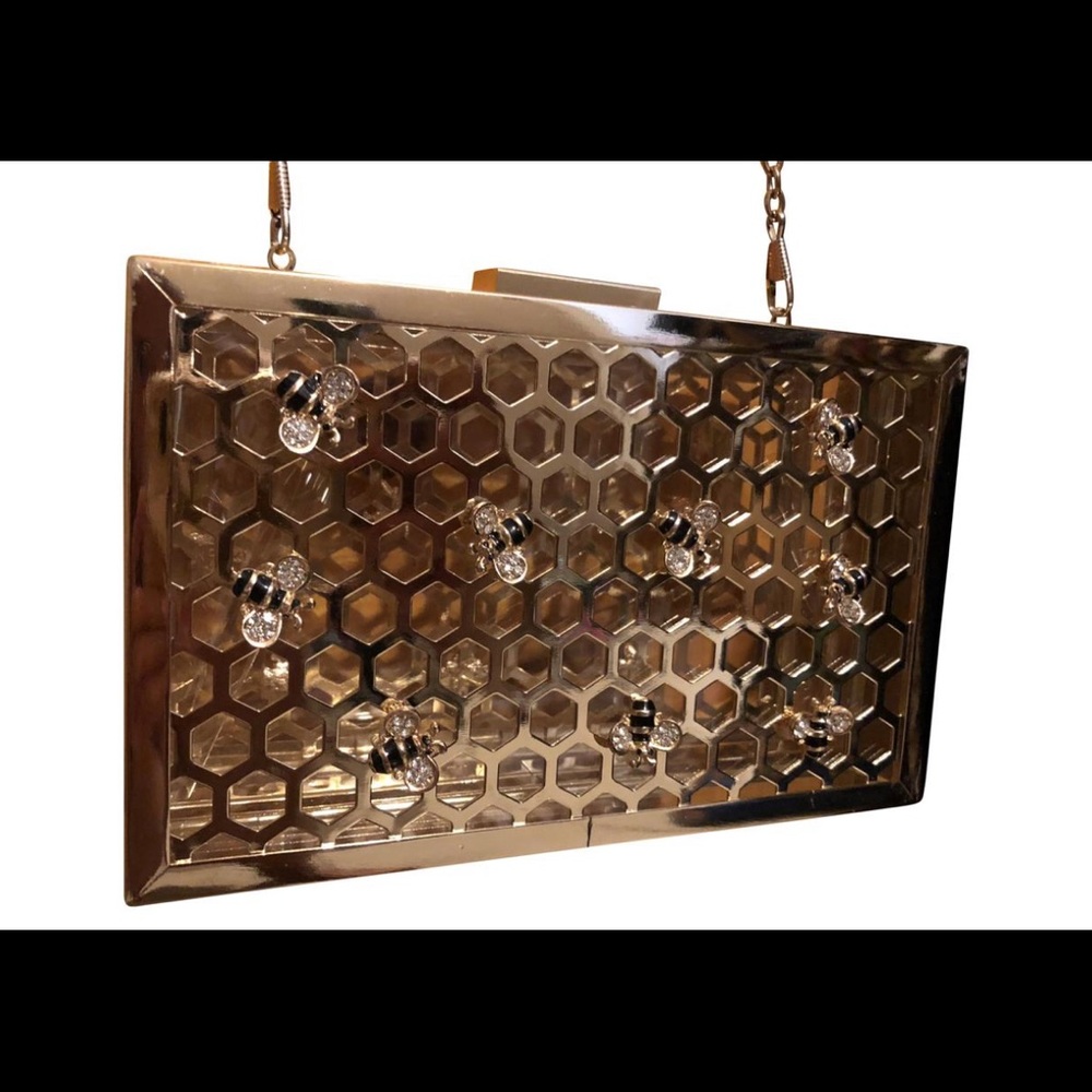 Skinnydip London, Gold Chrome Clutch